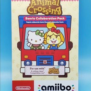 Animal Crossing Sanrio Nintendo Amiibo 6 Card NEW